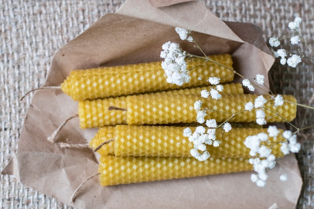 Sarma Balmumu Şamdan Boy