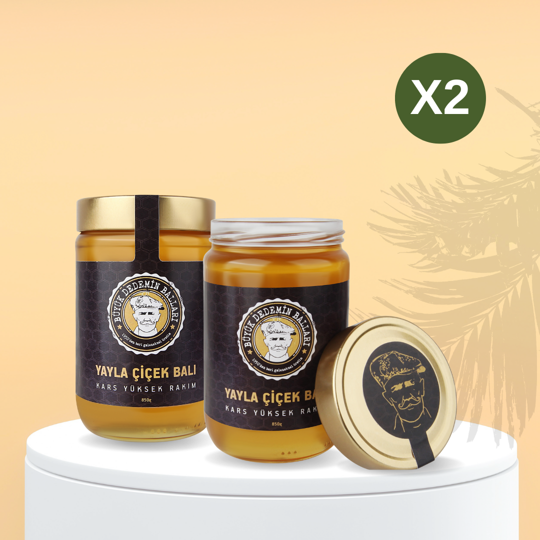 2'li Kars Yüksek Rakım Yayla Çiçek Balı