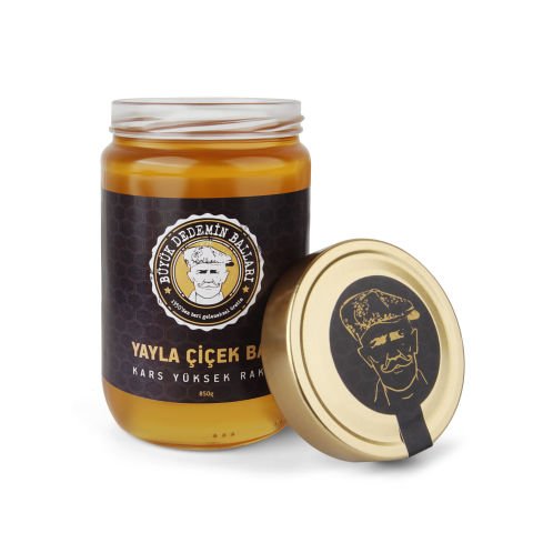 3'lü Kars Yüksek Rakım Yayla Çiçek Balı Net 850gr