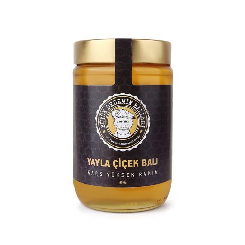 3'lü Kars Yüksek Rakım Yayla Çiçek Balı Net 850gr