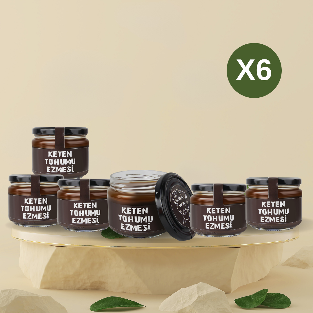 6'lı Keten Tohumu Ezmesi