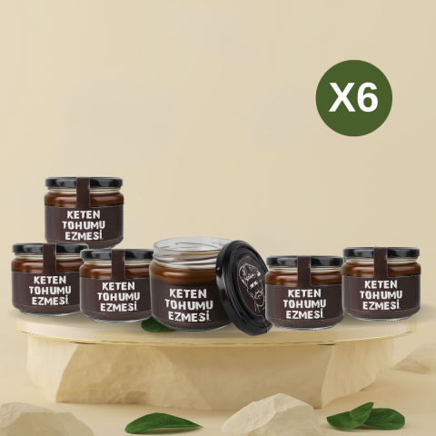 6'lı Keten Tohumu Ezmesi