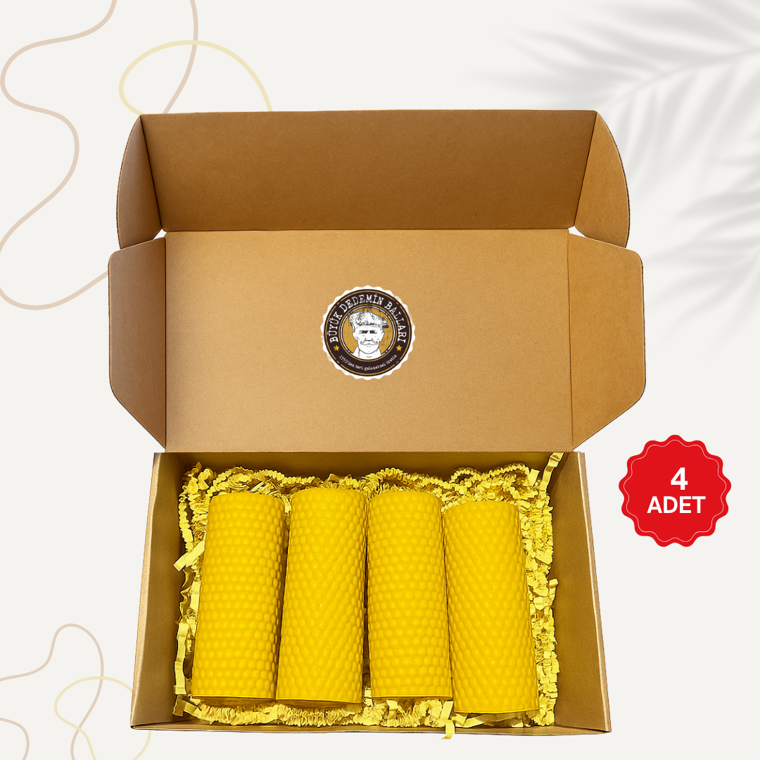 Sarma Balmumu Seti Klasik Kalın (4'lü)