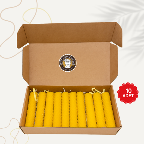 Sarma Balmumu Seti 10cm İnce (10'lu)