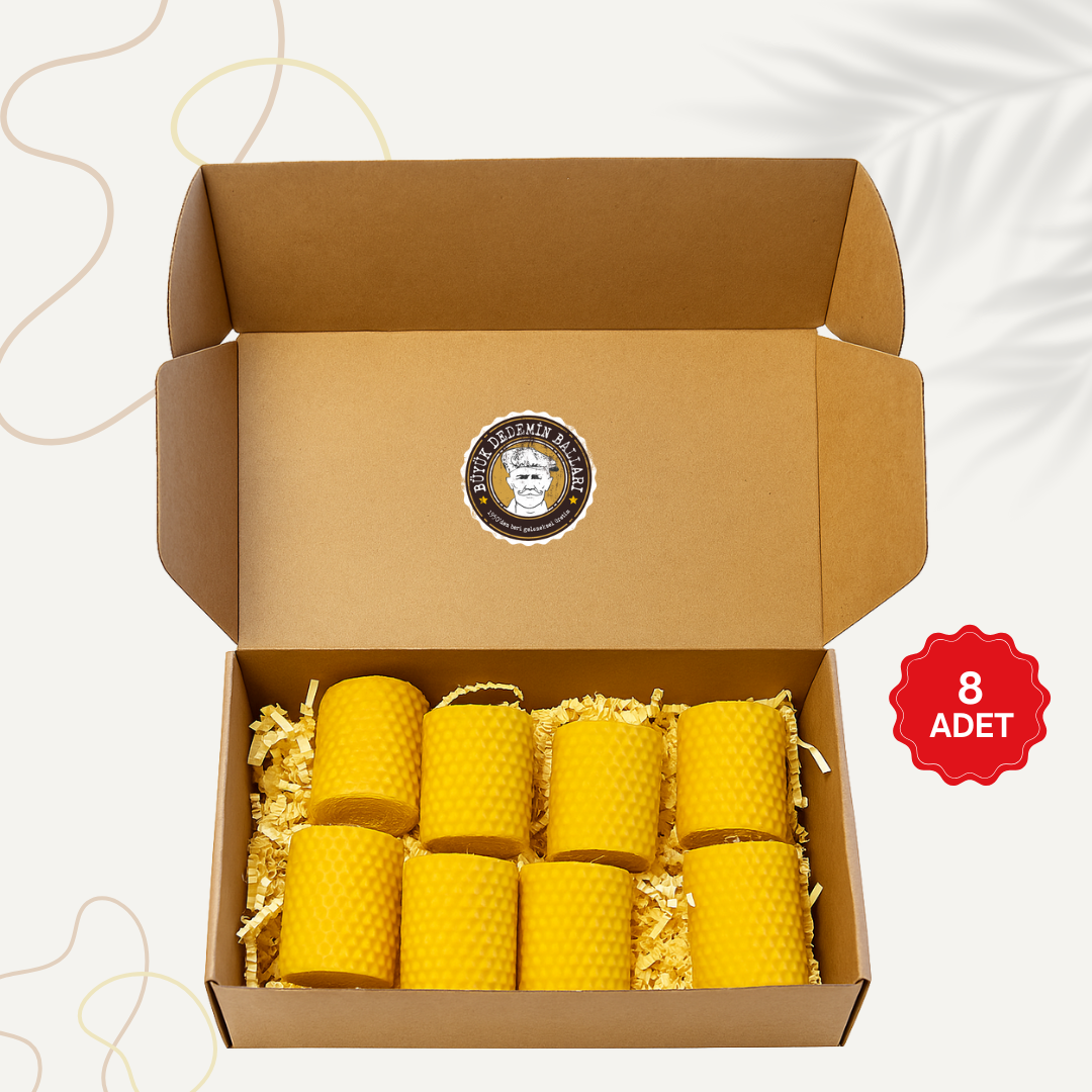 Sarma Balmumu Seti 5cm Kalın (8'li)